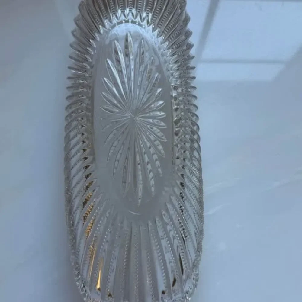 Antique 1901 Fostoria Edgewood glass celery tray